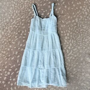 S’edge Sky Blue Muslin Dress